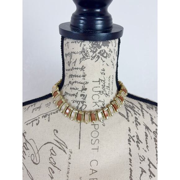 B31 CORO Thermoset Necklace Signed Vintage Statement Retro Rare feminine - Picture 9 of 11